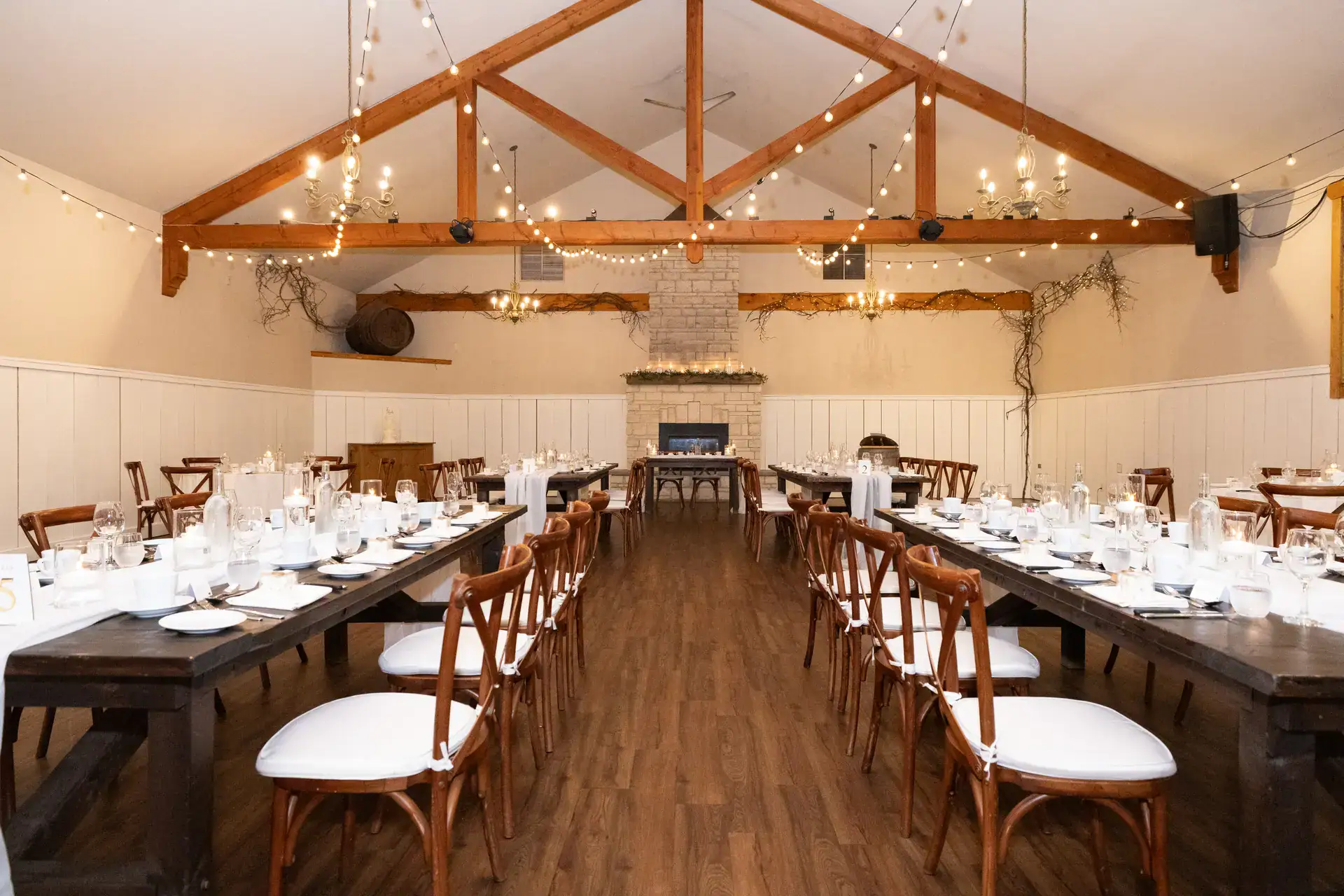 Wedding reception decor