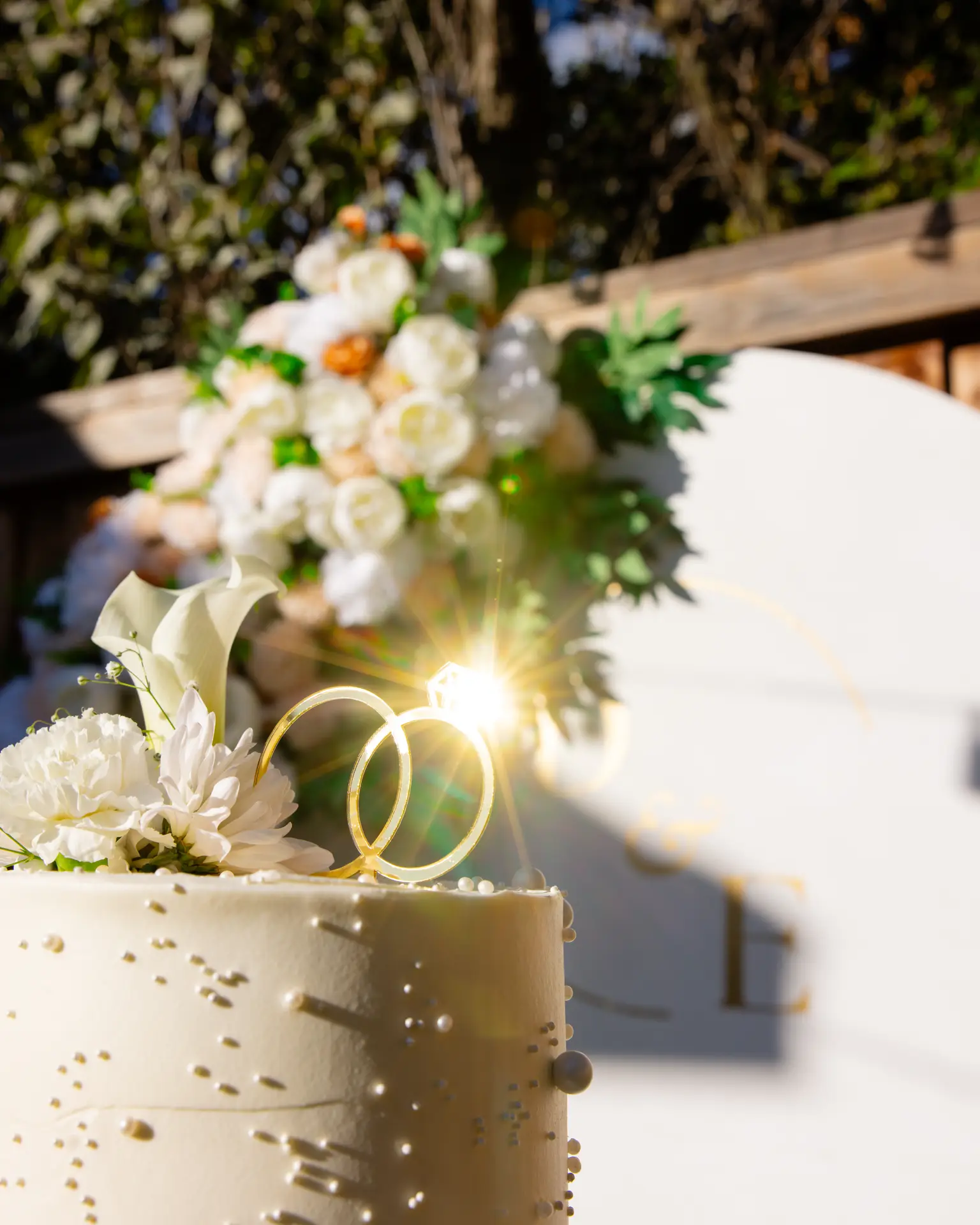 Wedding decor detail